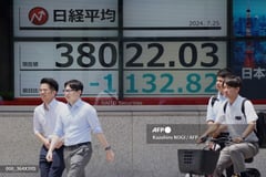 Tokyo stocks fall more than 2% in morning trade